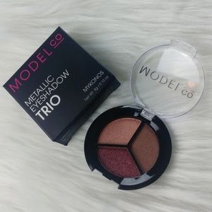 BNIB Model Co Metallic Eyeshadow Trio Mykonos